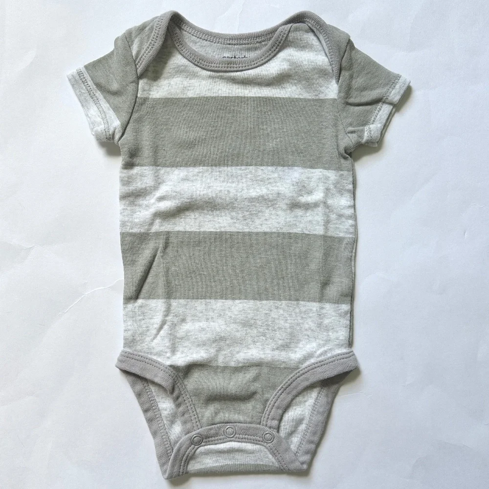 Baby Clothing Bundle 5 Piece Carter's Short Sleeve Bodysuit Onesie Set